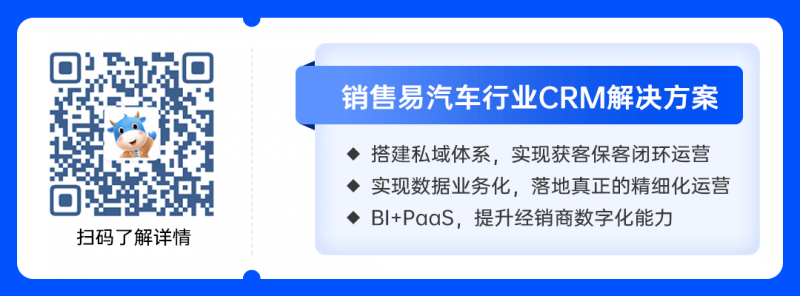 销售易汽车行业CRM解决方案