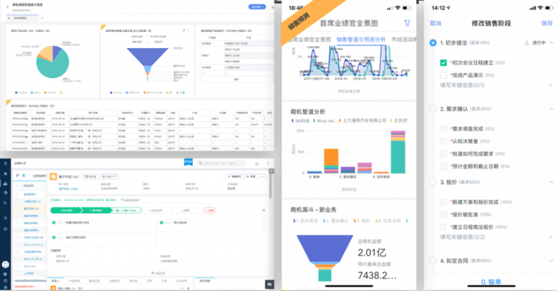 销售易Neocrm系统商机过程管理